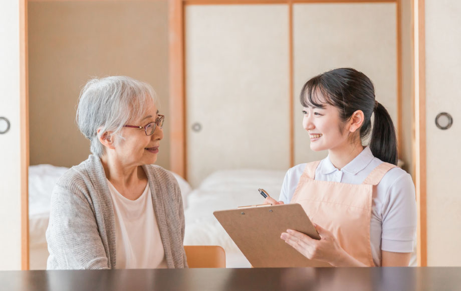 支援可否の確認・相談のイメージ